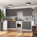 Armario colgante de cocina OLIWIA G2 W80 80 Armario colgante de cocina OLIWIA G2 W80 80 Blanco/ Gris