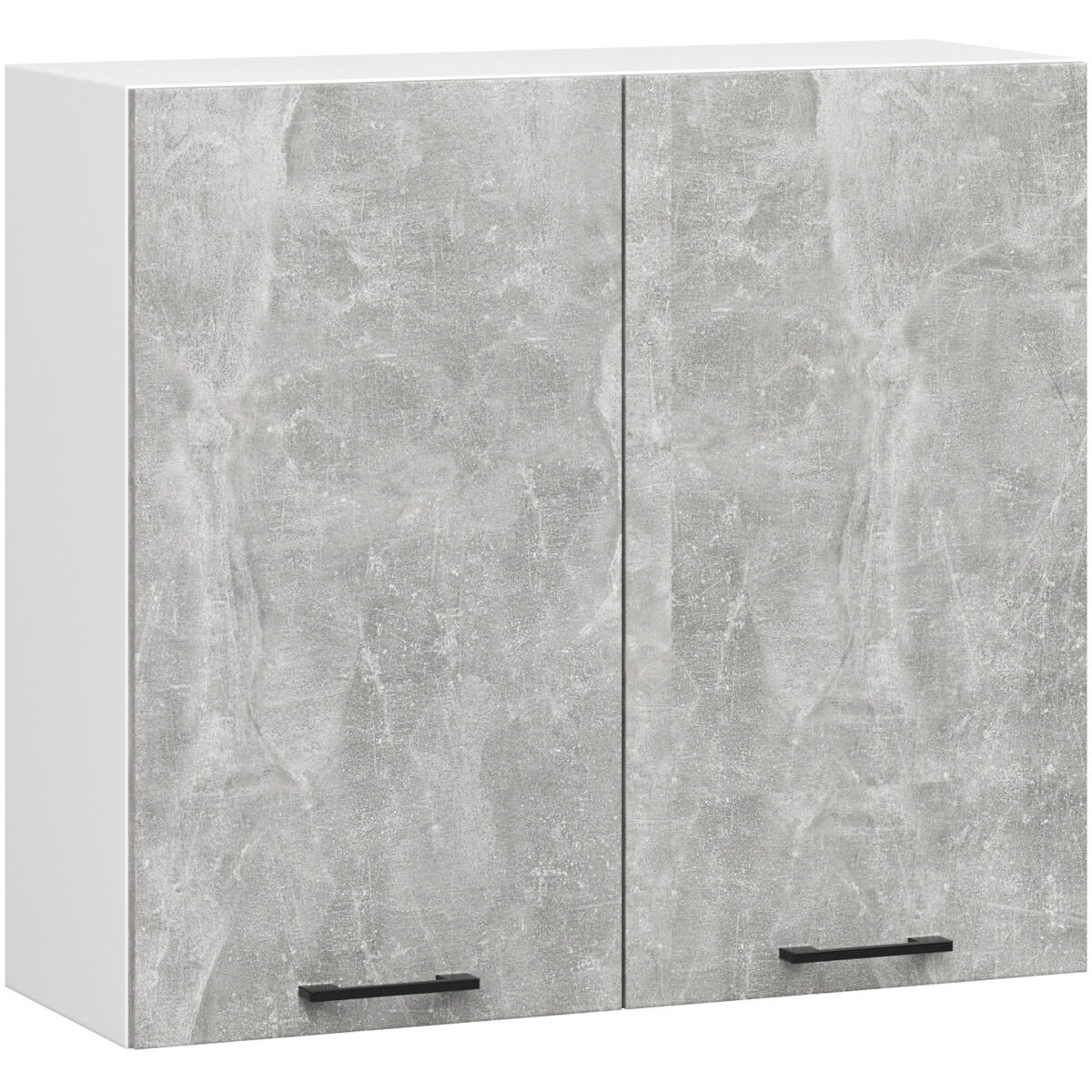 Armario colgante de cocina OLIWIA 80 Blanco/ Gris