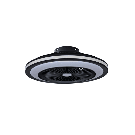 DUPI Ventilador de teto SLIM AIR RGB LED | Função verão e inverno | 6 velocidades | Controle remoto | Luminária de teto de 58 cm | Motor DC silencioso | Lâminas reversíveis | PVC | Preto DUPI Ventilador de teto SLIM AIR RGB LED | Função verão e inverno | 6 velocidades | Controle remoto | Luminária de teto de 58 cm | Motor DC silencioso | Lâminas reversíveis | PVC | Preto