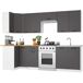 Armario colgante de cocina OLIWIA G2 W60 60 Armario colgante de cocina OLIWIA G2 W60 60 Blanco/ Gris