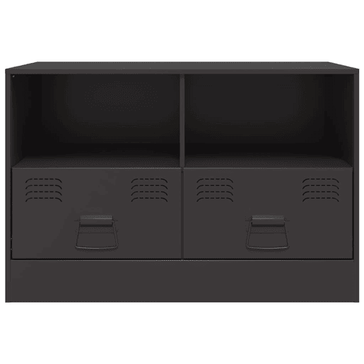 Móvel de TV - Modulo de TV - Armário de TV 67x39x44 cm aço preto