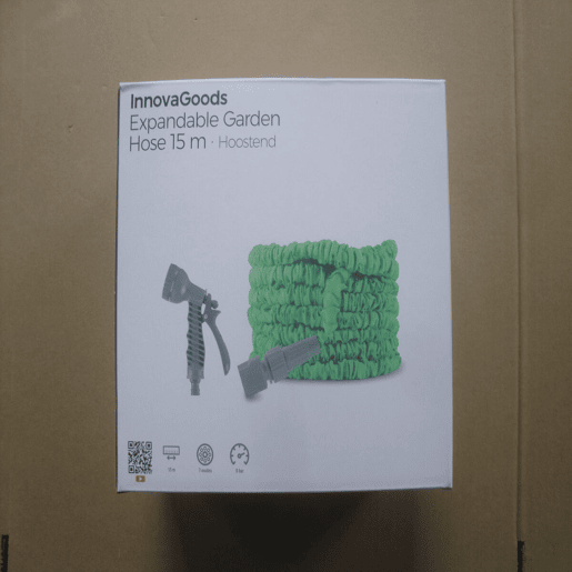 Mangueira de Jardim Extensível Hoostend InnovaGoods 15 m Mangueira de Jardim Extensível Hoostend InnovaGoods 15 m