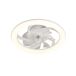 Ventilador de Techo con Luz LED TURBO AIR Ventilador de Techo con Luz LED TURBO AIR Blanco