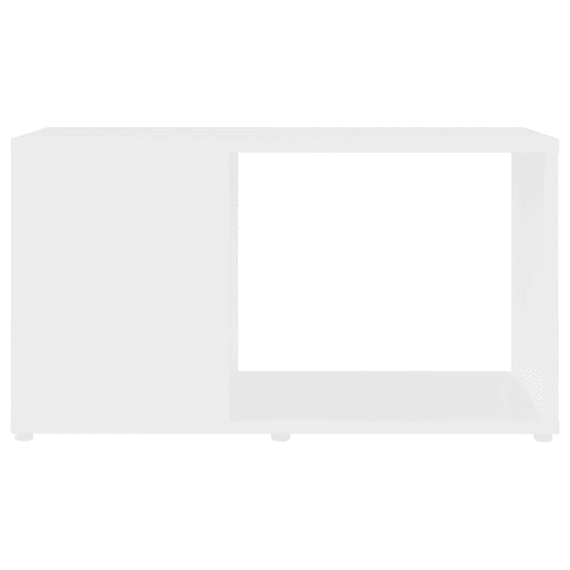 Móvel de TV - Modulo de TV - Armário de TV 60x24x32cm contraplacado branco