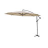 Guarda-sol redondo offset 350cm, Hardelot, Beige, 350x350x250 cm