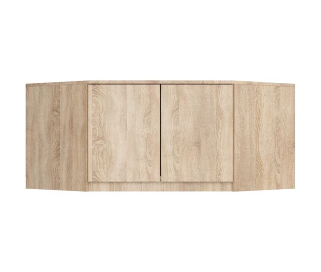Altillo para armario akord s100 roble sonoma 100 cm 2 puertas 3 estantes 100x50x55 cm