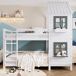 Cama litera Cama litera Blanco/ Gris