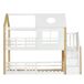 Cama litera Cama litera Natural/ Blanco