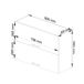 Armario colgante de cocina OLIWIA G2 W80 80 Armario colgante de cocina OLIWIA G2 W80 80 Blanco/ Gris