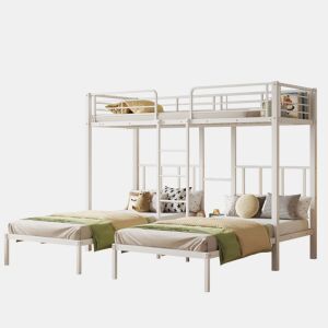 Beliche triplo de metal 90x200cms,branco