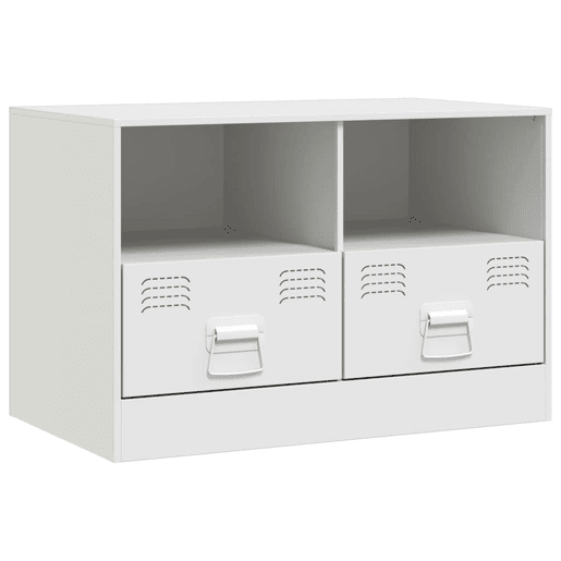 Móvel de TV - Modulo de TV - Armário de TV 67x39x44 cm aço branco