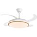 Ventilador de Techo con Luz LED COSMOS Ventilador de Techo con Luz LED COSMOS Blanco/ Madera