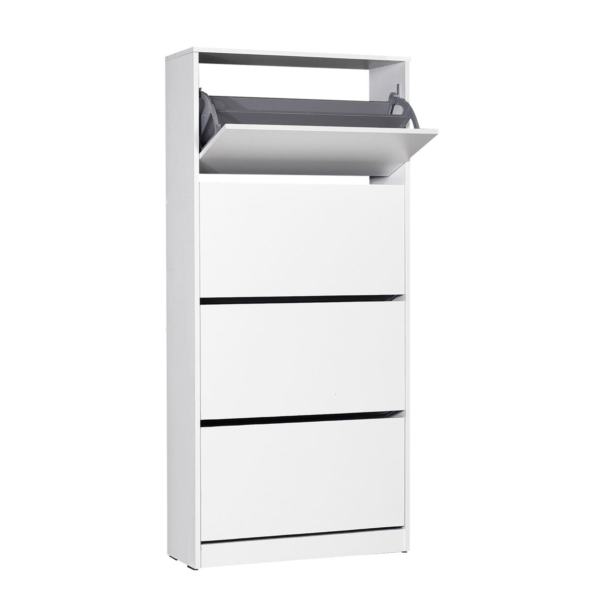 Mueble Zapatero con Cuatro cajones abatibles 73
