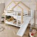 Cama litera Cama litera Blanco/ Madera