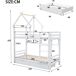 Cama litera Cama litera Blanco