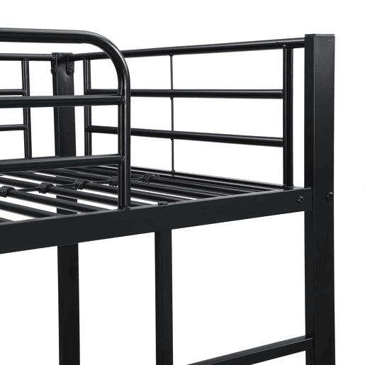 Beliche,cama gavetão de metal 90x200(90x190)cm,preto