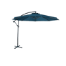 3m guarda-sol redondo offset, Hardelot, Azul esverdeado, 295x295x250 cm