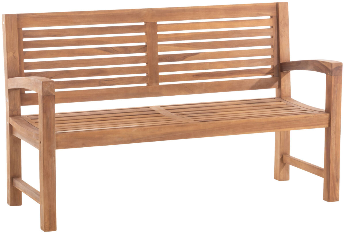 Banco de madera de teca halden teca 59x150x92 cm