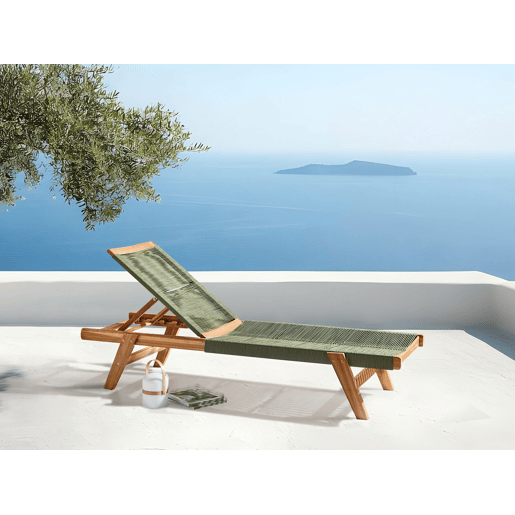 Beliani Cadeira loungerelax PROSSEDI
