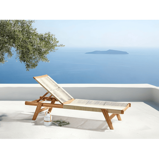 Beliani Cadeira loungerelax PROSSEDI