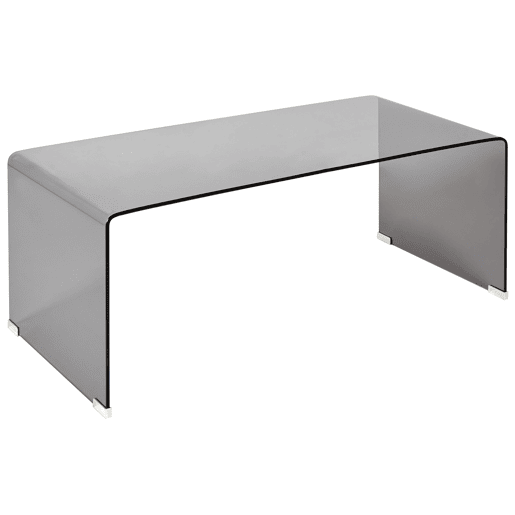 Mesa de centro KENDALL Vidro de segurança (temperado) Preto