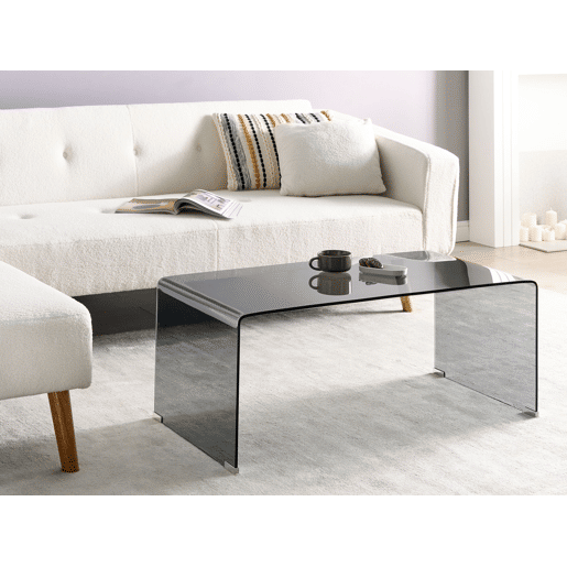 Mesa de centro KENDALL Vidro de segurança (temperado) Preto