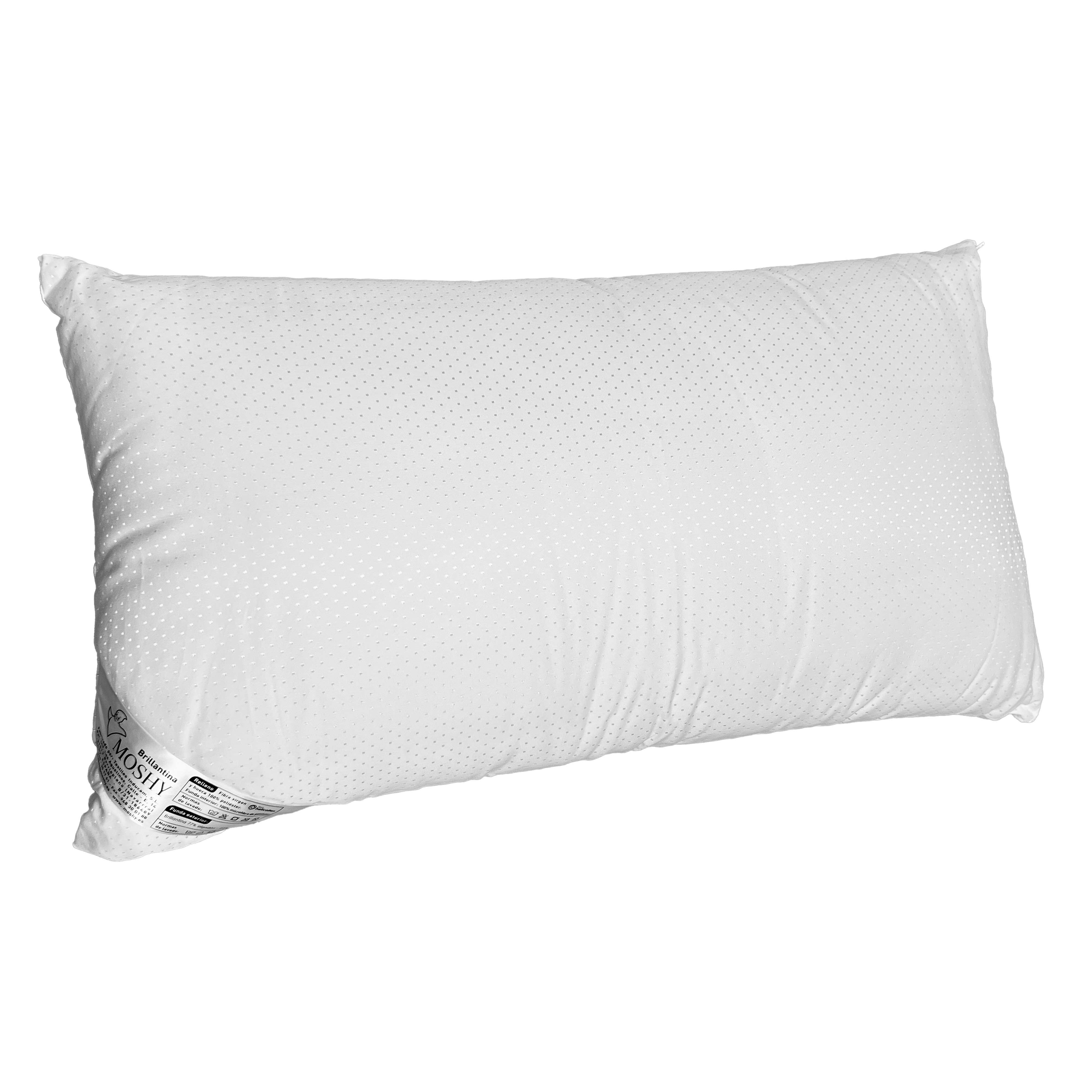 Almohada Brillantina Moshy Algodón y Poliéster 75x35