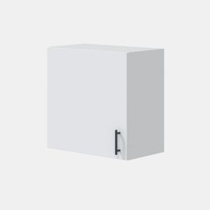 Móvel de cozinha alto Kira com 60 cm de altura para pendurar móveis altos suspensos, branco brilhante, 60x59x34 cm