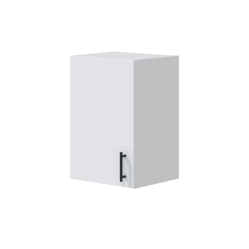 Móvel de cozinha alto para pendurar 40 cm Armário de cozinha alto Kira moderno em branco brilhante 40x59x34 cm Móvel de cozinha alto para pendurar 40 cm Armário de cozinha alto Kira moderno em branco brilhante 40x59x34 cm
