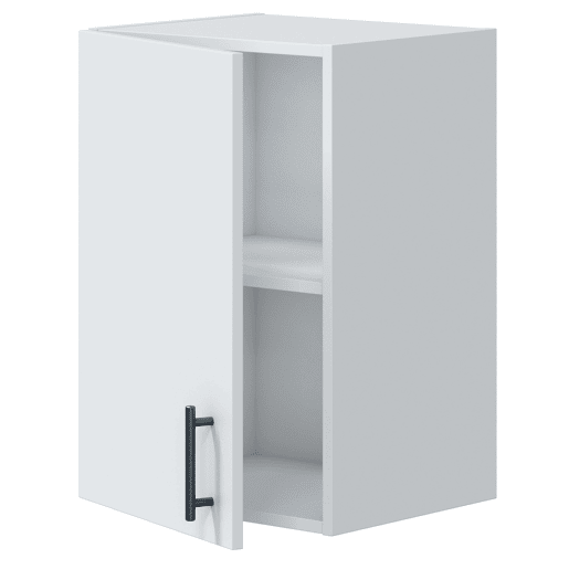 Móvel de cozinha alto para pendurar 40 cm Armário de cozinha alto Kira moderno em branco brilhante 40x59x34 cm Móvel de cozinha alto para pendurar 40 cm Armário de cozinha alto Kira moderno em branco brilhante 40x59x34 cm
