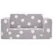 Sofá cama infantil - Sofá convertible para niño Sofá cama infantil - Sofá convertible para niño Blanco/ Gris