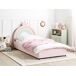 Beliani Cama infantil con almacenaje Terciopelo GRISETOT Beliani Cama infantil con almacenaje Terciopelo GRISETOT Rosa