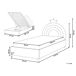 Beliani Cama infantil con almacenaje Terciopelo GRISETOT Beliani Cama infantil con almacenaje Terciopelo GRISETOT Rosa