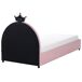 Beliani Cama infantil con almacenaje Terciopelo GRISETOT Beliani Cama infantil con almacenaje Terciopelo GRISETOT Rosa