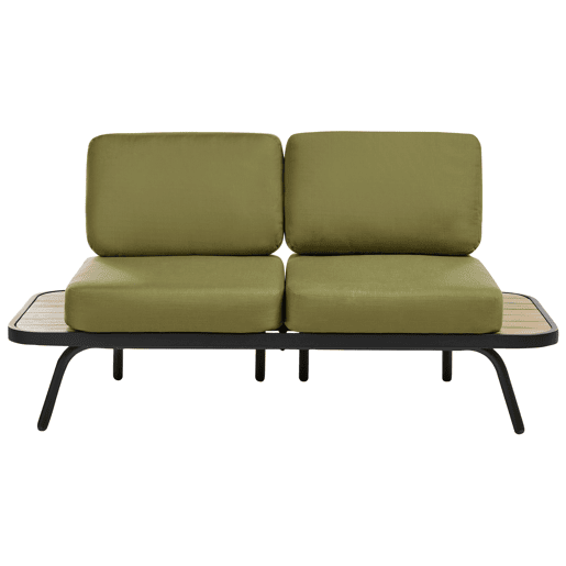 Conjunto de jardim com mesa 4 lugares MINOZZO Madeira de Acácia certificada Verde-oliva
