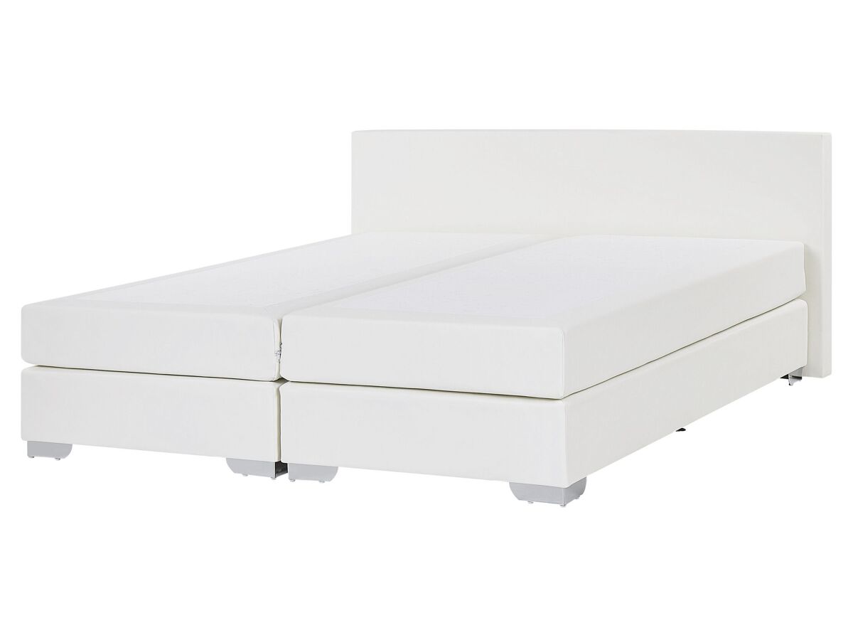 Beliani Cama continental Piel sintética PRESIDENT 170x210