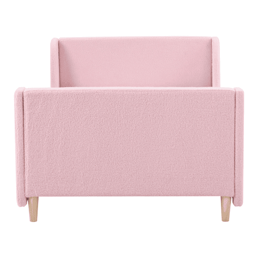 Beliani Cama infantil Bouclé LAYE Beliani Cama infantil Bouclé LAYE