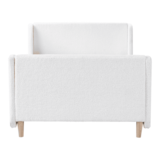 Beliani Cama infantil Bouclé LAYE Beliani Cama infantil Bouclé LAYE