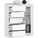 Cómoda K80 AKORD 5 cajones 1 puerta 80 Cómoda K80 AKORD 5 cajones 1 puerta 80 Blanco