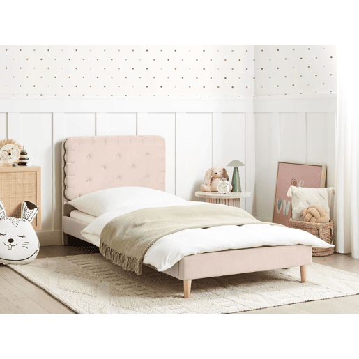Beliani Cama Veludo CORSAINT