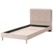 Beliani Cama Terciopelo CORSAINT Beliani Cama Terciopelo CORSAINT Beige