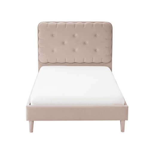 Beliani Cama Veludo CORSAINT
