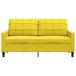 Sofá de 2 plazas - sofá de salón - sofá moderno Sofá de 2 plazas - sofá de salón - sofá moderno Amarillo