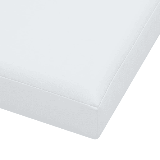 vidaXL Bancos de arrumação dobráveis 2 pcs couro artificial branco vidaXL Bancos de arrumação dobráveis 2 pcs couro artificial branco