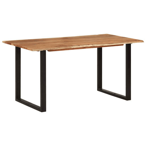 vidaXL Mesa de jantar 154x80x76 cm madeira de acácia maciça vidaXL Mesa de jantar 154x80x76 cm madeira de acácia maciça