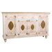 Aparador de madera acabado artesanal Aparador de madera acabado artesanal Blanco