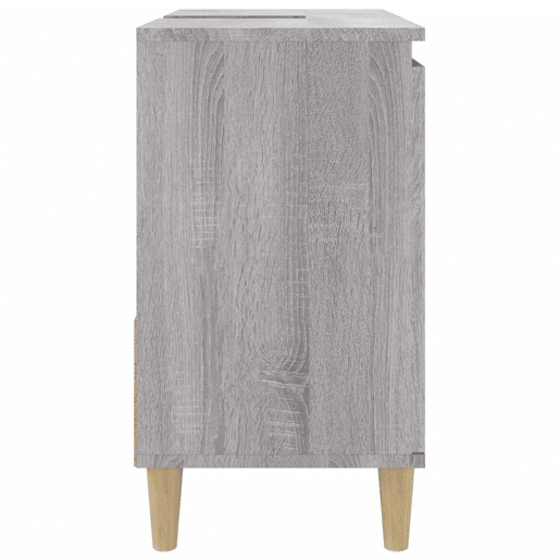 vidaXL Armário WC 65x33x60 cm derivados de madeira sonoma cinzento vidaXL Armário WC 65x33x60 cm derivados de madeira sonoma cinzento