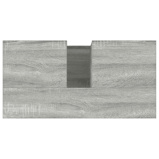 vidaXL Armário WC 65x33x60 cm derivados de madeira sonoma cinzento vidaXL Armário WC 65x33x60 cm derivados de madeira sonoma cinzento