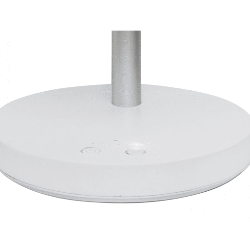 Ventilador USB-C com oscilação automática de 40º e desenho feito de ABS branco. Ventilador USB-C com oscilação automática de 40º e desenho feito de ABS branco.
