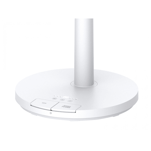 Ventilador de chão com motor DC e bateria de lítio e 9 pás. Acionado com o pé e com os pés para maior conforto. Altura regulável. Temporizador até 15 horas. Com controlo remoto.